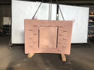 cupper cooling panel for electric arc furnace